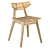 Modern Wooden Facet Chair 3D model small image 3