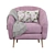 Jonah Armchair: Stylish and Sturdy 3D model small image 3