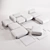Mangas Collection: Rug & Poufs by Patricia Urquiola 3D model small image 12