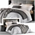 Restoration Hardware Lawson Queen Bed 3D model small image 1