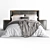 Restoration Hardware Lawson Queen Bed 3D model small image 2