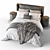 Restoration Hardware Lawson Queen Bed 3D model small image 4