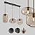 Luxurious Vilmo Trio E Pendant Lamp 3D model small image 1