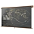 Title: Vintage-Inspired Military Chalkboard Map 3D model small image 2