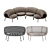 Sleek & Versatile Maki Easy Chair 3D model small image 6