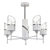 Elegant Lumion Inna Ceiling Chandelier 3D model small image 2