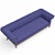Elegant Padrone Sofa: Unwrapped, Retopologized, HD Archive 3D model small image 3