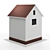 Rustic Retreat: 6X6 Country House 3D model small image 2