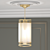 Sleek Pendant Lamp: Compact Design 3D model small image 3