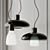 ACQUERELLI Pendant Light: Elegant Lighting Solution from Bonaldo 3D model small image 1