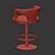 Elegant Karoo II Counter Stool 3D model small image 3