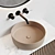 Modern Bath Set: GESSI Mixer & Shui Comfort Sink 3D model small image 2