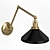 Imbrie Articulating Sconce: Elegant Lighting Solution 3D model small image 2