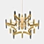 Modern Sciolari Chandelier 3D model small image 2