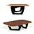 Modern Brabbu Center Table: Chic & Stylish 3D model small image 1