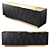 Sleek Contemporary Bamax Sideboard 3D model small image 1