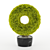 Giant Thuja Folded Torus 3D model small image 2