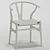 Wishbone Chair Set: Elegant & Functional 3D model small image 3