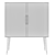 Modern Eden-Rock Bar Unit & Cabinet 3D model small image 4
