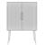 Modern Eden-Rock Bar Unit & Cabinet 3D model small image 5