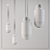 Elegant Alabaster Pendant Lamp 3D model small image 2