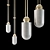 Elegant Alabaster Pendant Lamp 3D model small image 3