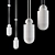 Elegant Alabaster Pendant Lamp 3D model small image 4