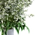 Delicate White Floral Bouquet 3D model small image 2