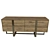 Vanguard Marcelus 4-Drawer Chest 3D model small image 2