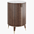 EDEN ROCK Cherry Wood Mini Bar 3D model small image 2