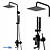 Glan 6600 Shower Set: Elegant and Sleek 3D model small image 1