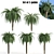  Lush Tropical Palms: Exotic Beauty 3D model small image 1