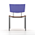 Elegant Twist Chair 3D model small image 2