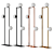 VeniceM Mondrian Glass Floor: Elegant LED Floor Lamp 3D model small image 4