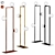 VeniceM Mondrian Glass Floor: Elegant LED Floor Lamp 3D model small image 6