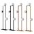 VeniceM Mondrian Glass Floor: Elegant LED Floor Lamp 3D model small image 8