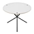 Sleek NEB Round Table 3D model small image 2