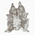 Stylish IKEA TORSTED Cowhide 3D model small image 1