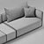 Elan Modular Sofa by Camerich 3D model small image 5