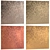 Palladium Brass Copper Gold 3D Wall Tiles 3D model small image 7