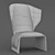 Stylish Gender Armchair - Vray and Corona 3D model small image 4