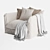 Uniqwa Singita One Seater: Sleek and Comfortable 3D model small image 4