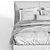Elevate Restful Sleep: Flou MyPlace Bed 3D model small image 5