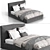 Elevate Restful Sleep: Flou MyPlace Bed 3D model small image 6