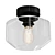 Industrial Ceiling Light Fixture TeHenoo 3D model small image 1