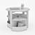 Modern Nesting Play Table Set 3D model small image 1