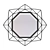 Modern 3D Mirror with Corona Render 3D model small image 2