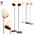 Modern Italian Design: Lula Floor Lamp 3D model small image 1