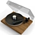 Hi-Fi Vinyl Player: Pro-Ject Debut Carbon 3D model small image 1