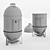 Ultimate Charcoal Cooker: Weber Smokey Mountain 3D model small image 2